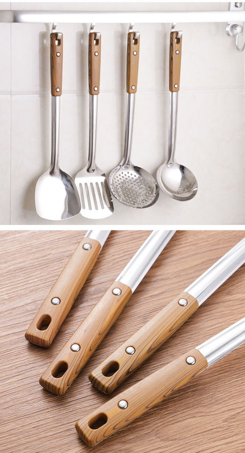 不銹鋼廚具套裝 鍋鏟、湯勺、漏勺與粥勺——提升家庭烹飪體驗的實用選擇